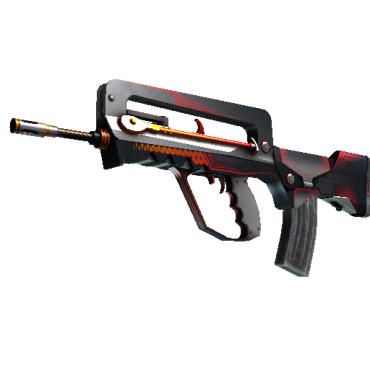 StatTrak™ FAMAS | Valence (Well-Worn)