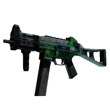 Stattrak ™ UMP-45 | Plastique (Battle-Scarred)