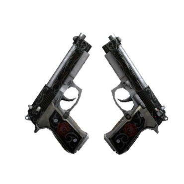 StatTrak™ Dual Berettas | Balance (Battle-Scarred)