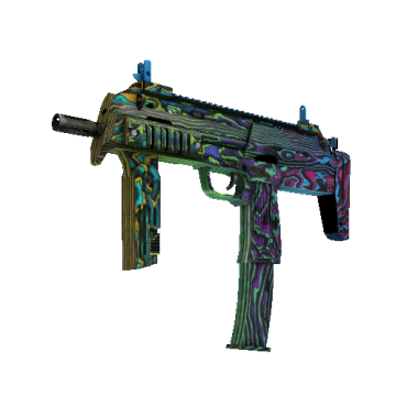 StatTrak™ MP7 | Neon Ply (Minimal Wear)