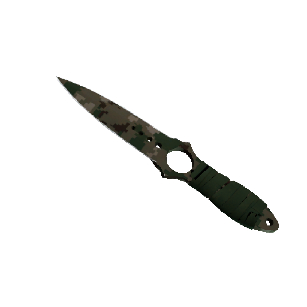 StatTrak™ Skeleton Knife | Forest DDPAT (Field-Tested)