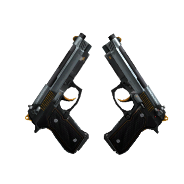 StatTrak™ Dual Berettas | Fans (Field-Tested)