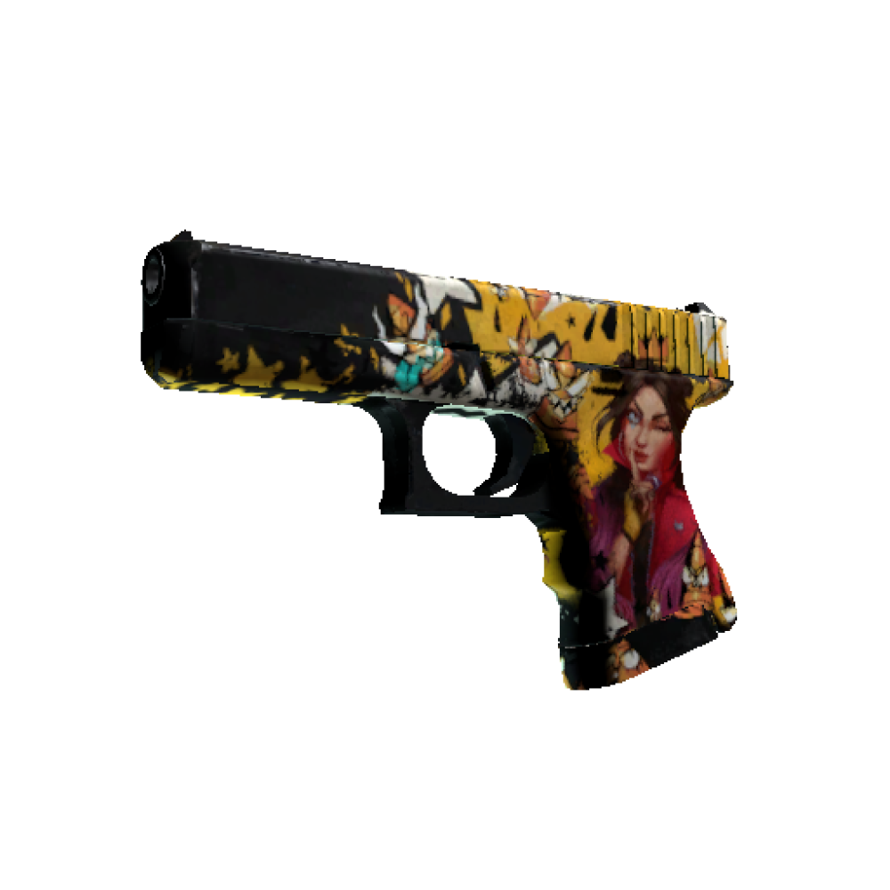 Glock-18 | Bullet Queen (Battle-Scarred)