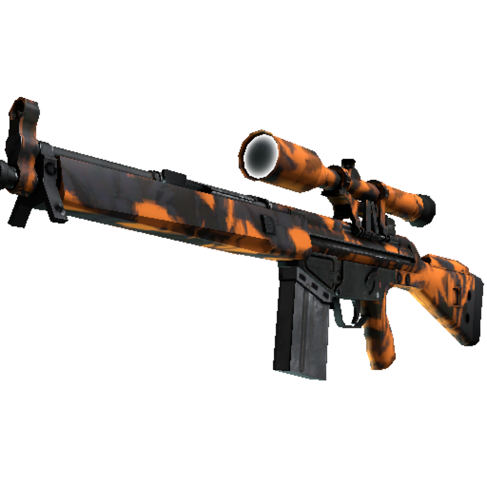 StatTrak™ G3SG1 | Orange Crash (Minimal Wear)