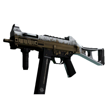 StatTrak™ UMP-45 | Gold Bismuth (Minimal Wear)