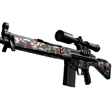 StatTrak™ G3SG1 | Digital Mesh (Minimal Wear)