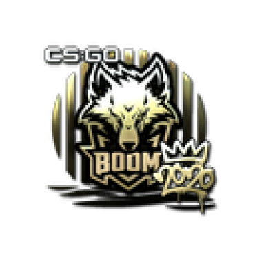 Sticker | Boom (Gold) | 2020 RM