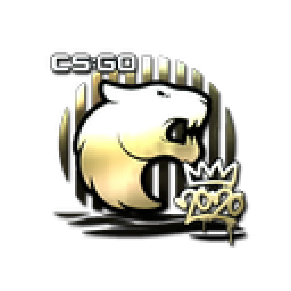 Sticker | Furia (Gold) | 2020 rmr