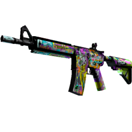 Stattrak ™ M4A4 | In Living Color (Field-Tested)