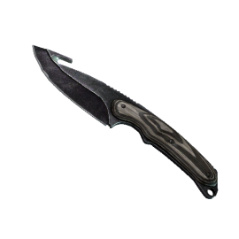 Gut Knife | Black Laminate (Minimal Wear)