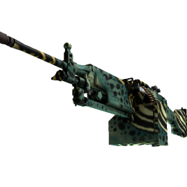 Stattrak ™ M249 | Emerald Poison Dart (Factory New)