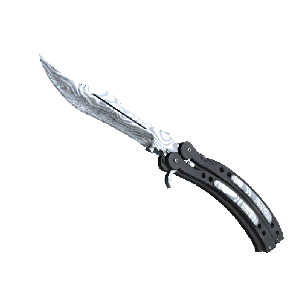 Butterfly Knife | Damascus Steel (Factory New)