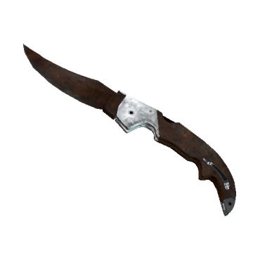 Falchion Knife | Rust Coat (Battle Scarred)