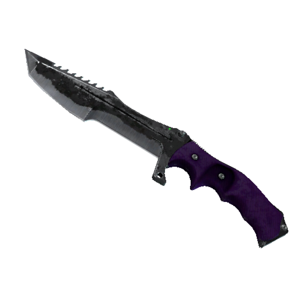 Huntsman Knife | Ultraviolet (Battle-Scarred)