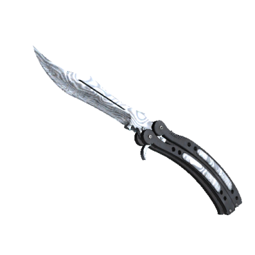 Butterfly Knife | Damascus Steel (Minimal Wear)