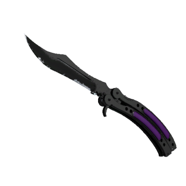 StatTrak™ Butterfly Knife | Ultraviolet (Field-Tested)