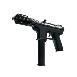 StatTrak™ Tec-9 | Cut Out (Well-Worn)