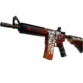 StatTrak™ M4A4 | Hellfire (Factory New)