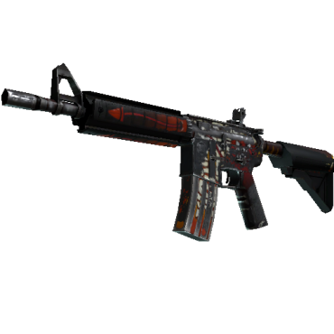 StatTrak™ M4A4 | Hellfire (Battle-Scarred)