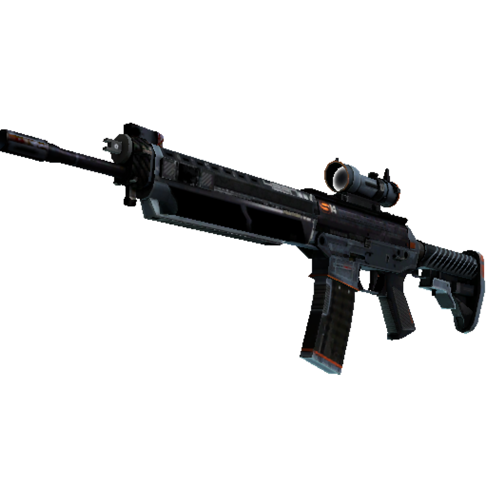 SG 553 | Phantom (Battle-Scarred)