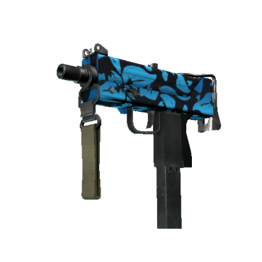 StatTrak™ MAC-10 | Oceanic (Well-Worn)