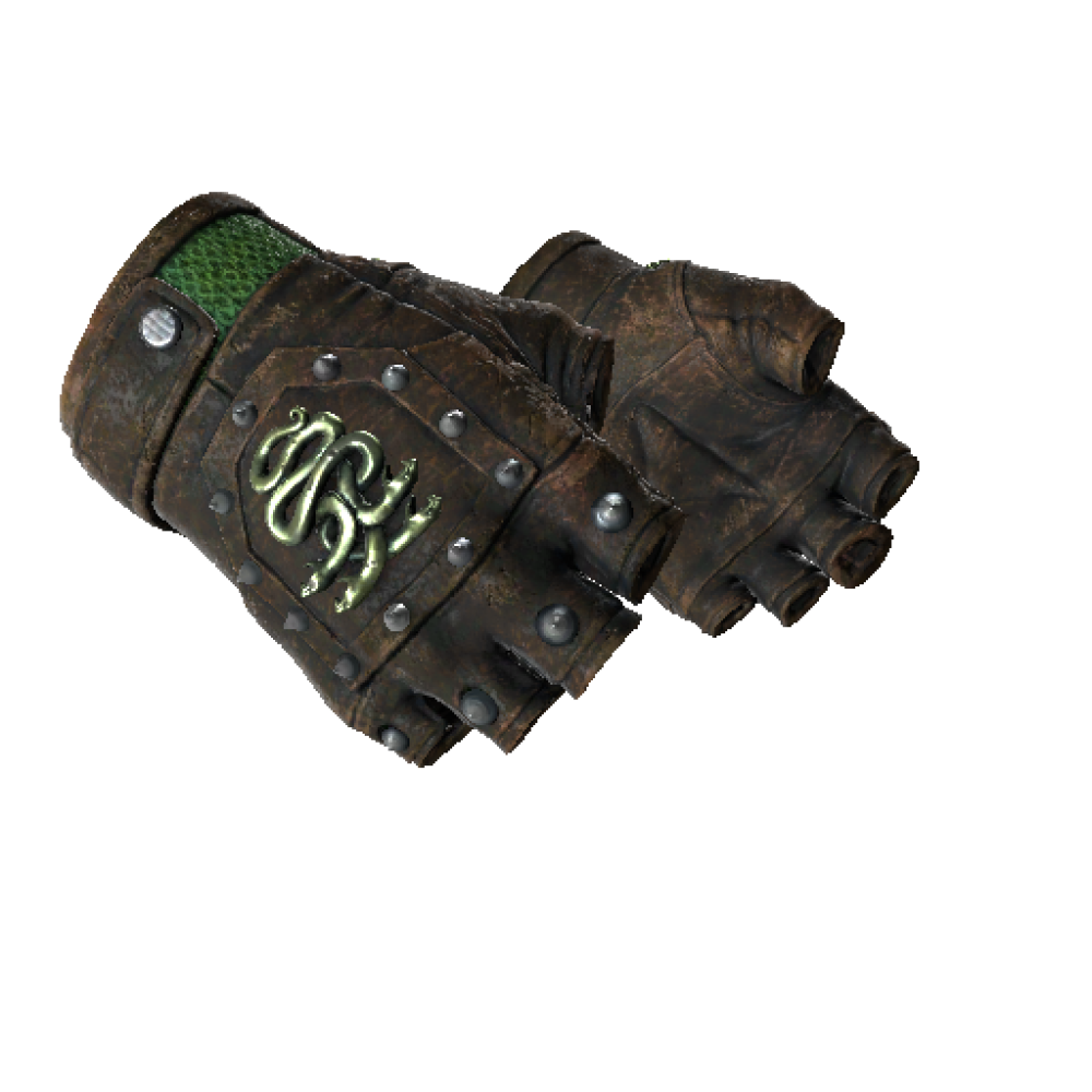 Hydra Gloves | Emerald (Battle-Scarred)