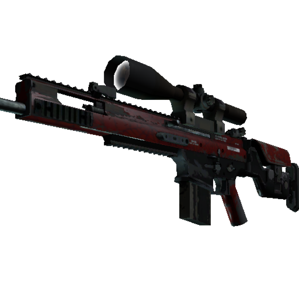 StatTrak™ SCAR-20 | Crimson Web (Field Tested)