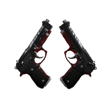 StatTrak™ Dual Berettas | Panther (Field-Tested)