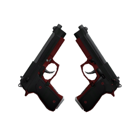 StatTrak™ Dual Berettas | Panther (Minimal Wear)