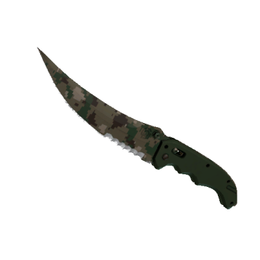 Flip Knife | Forest DDPAT (Minimal Wear)