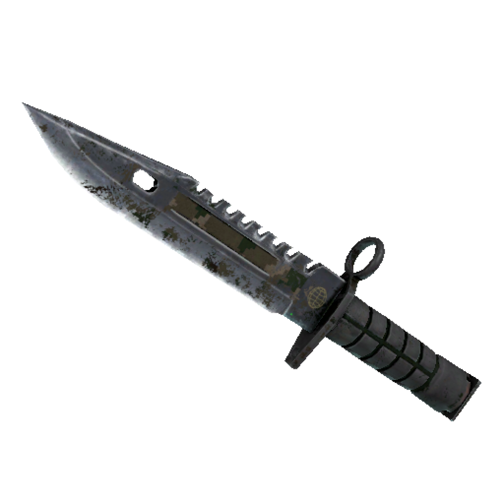 M9 Bayonet | Forest DDPAT (Battle-Scarred)