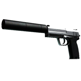 StatTrak™ USP-S | Stainless (Well-Worn)